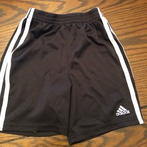 Toddler adidas shorts. Black